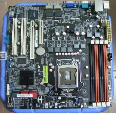 ASUS P7F M intel3420 чип сервер материнская плата 1156 поддержка Xeon I3 I5 I7CPU используется 90%