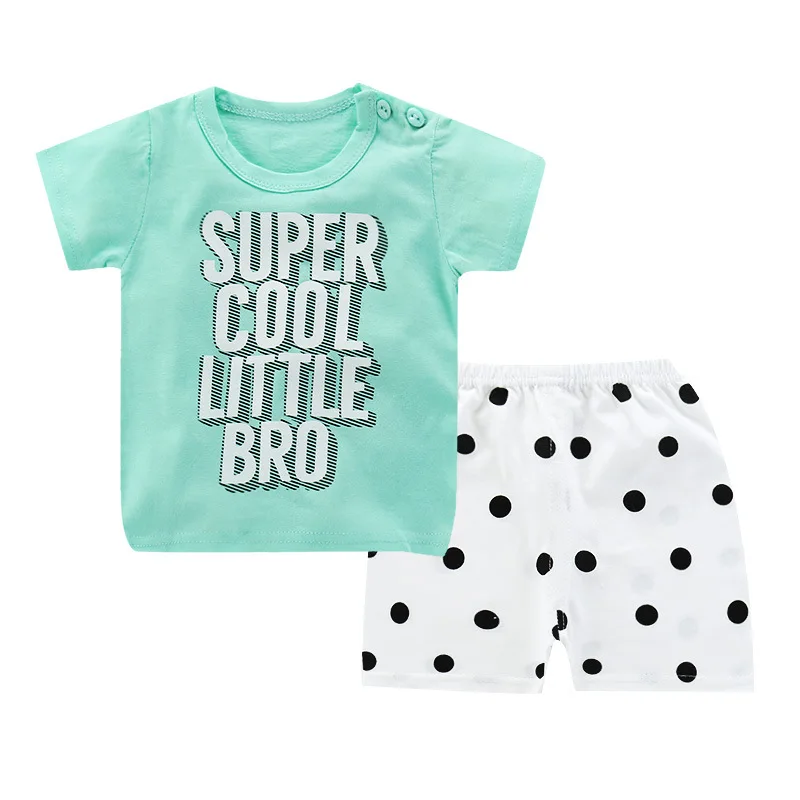 Summer children clothing sets cartoon toddler girls top+pant 2Pcs/sets kids casual boys clothes sport suits outfit |