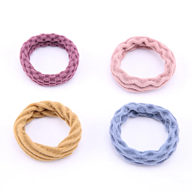 

10Pcs High Elastic Hair Scrunchies Girls Headbands Hair Holders Girls Gum Rubber Bands For Women Hair Elastics Accessories