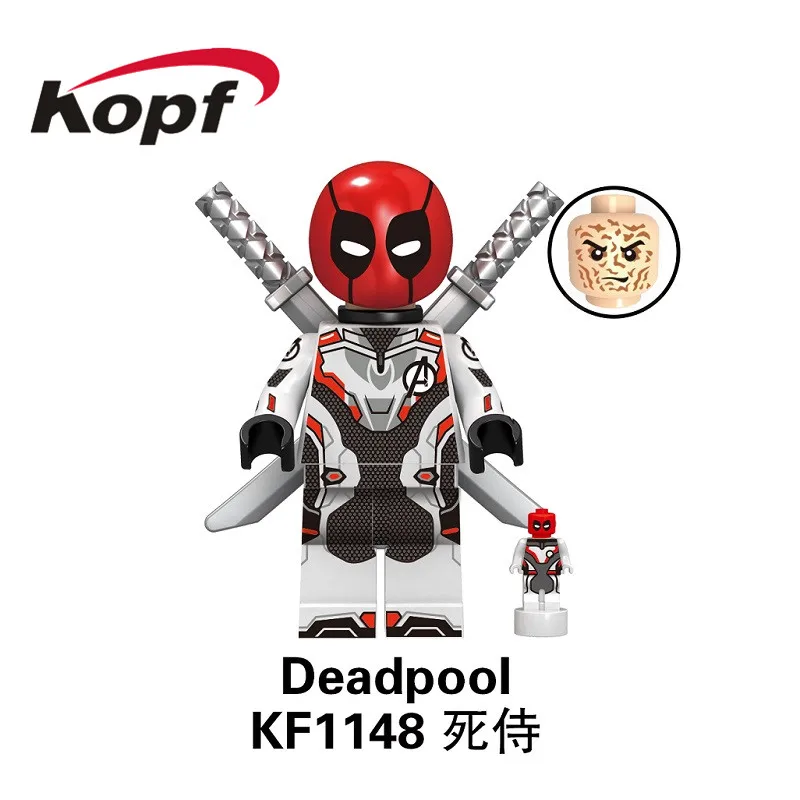 KF1148 20pcs NO Box KF1147 20 штук Бесконечность войны Мстители " Человек-паук" яд черного пантера комплект одежды с принтом из фильма «человек-Муравей» конструкторных блоков, Детские кубики цифры для детских игрушек - Цвет: KF1148 20pcs NO Box