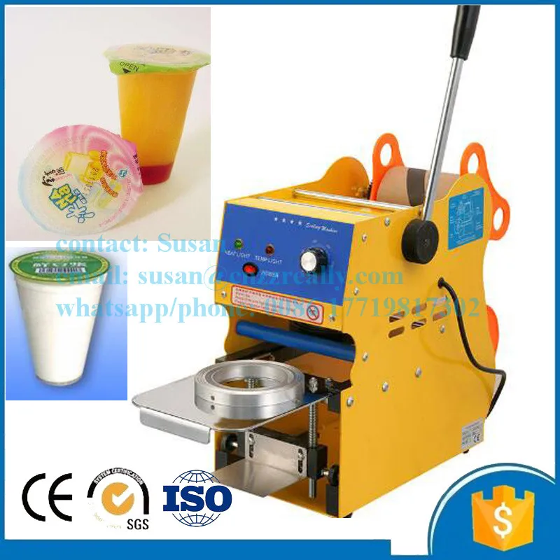 Ручной Bubble tea машины руководство машина для запечатывания стаканчиков ручной