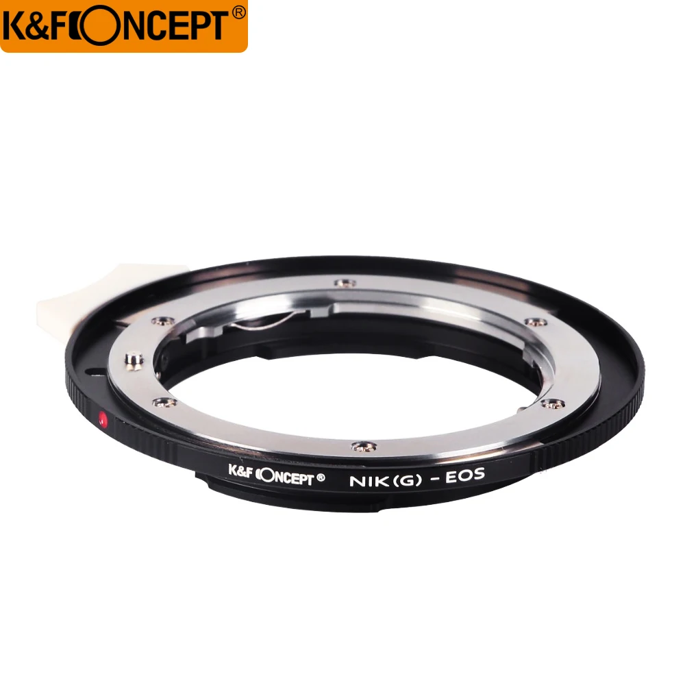 K& F, крепление для объектива камеры, переходное кольцо, подходит для NIKON G/Olympus OM, крепление для объектива на Canon EOS EF, крепление для камеры