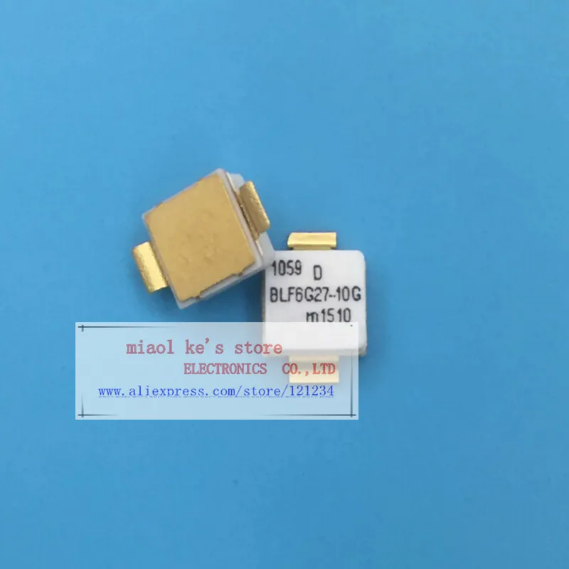 

100% Original: BLF6G27-10G blf6g27-10g BLF6G27 10G [ 28V-65V 3.5A 10W 19dB 2.5GHz-2.7GHz SOT975C ] original LDMOS Transistor