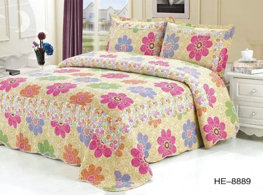 Одеяло из 100% хлопка с эффектом потертости комплект постельного белья в