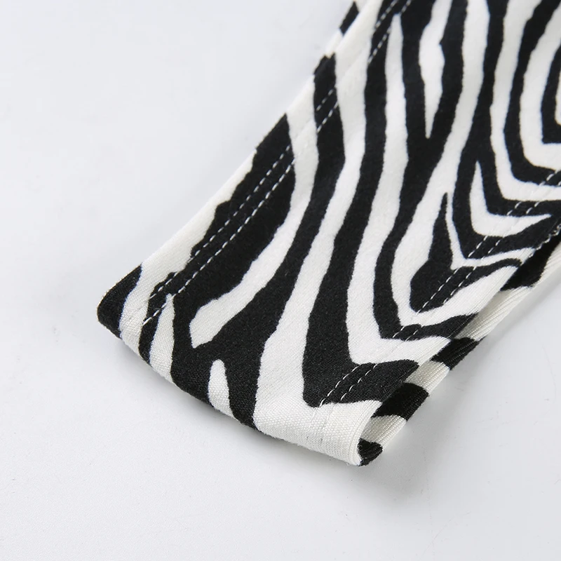 Weekeep Sexy Zebra Pattern Bikini Swimwear Women Summer Push Up Bikini Set Beachwear Women