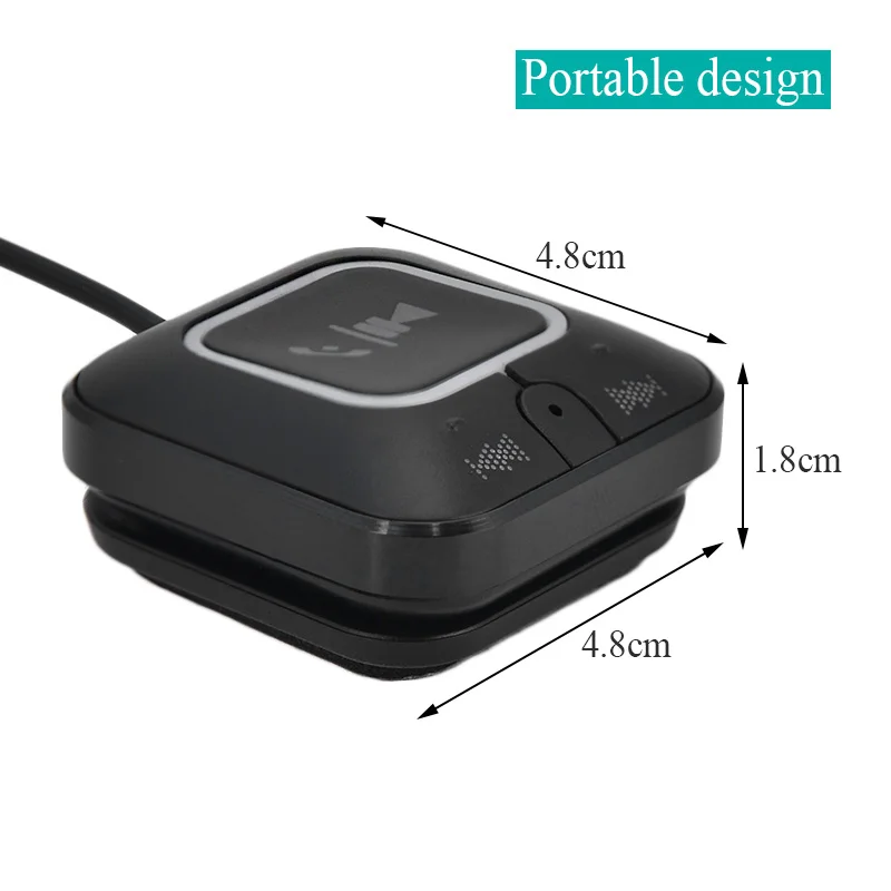 Bluetooth Handsfree Car Kit AUX кабель USB Динамик с NFC ZF 850 Беспроводной Музыка передатчик