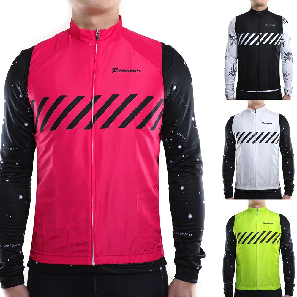 Велосипедная куртка без рукавов с защитой от ветра|Майки для велоспорта| |