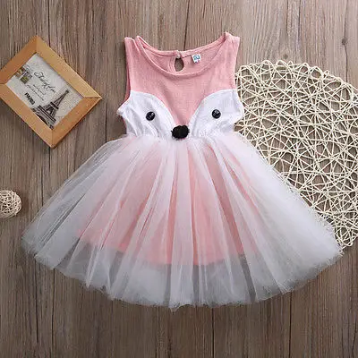 Kids girls dress Toddler Baby Princess Party Pageant Tulle Tutu Dresses Children Costume 1-5years | Детская одежда и обувь