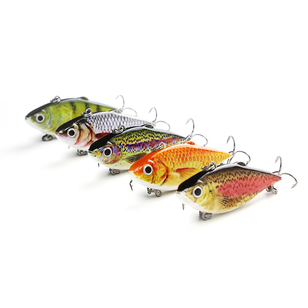 Mmlong 5 шт./компл. 2 &quot/8 6 г искусственная приманка Vib Crankbait Реалистичная для рыбалки