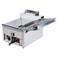 15l electric deep fryer commercial electric fryer chickenfrench fries frying machine at 15lea