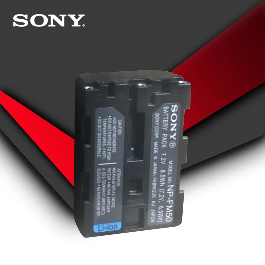 Оригинальная фотовспышка Sony speednp FM50 NPFM50 A100 A100K TRV408 PC105 PC101|Цифровые аккумуляторы| |