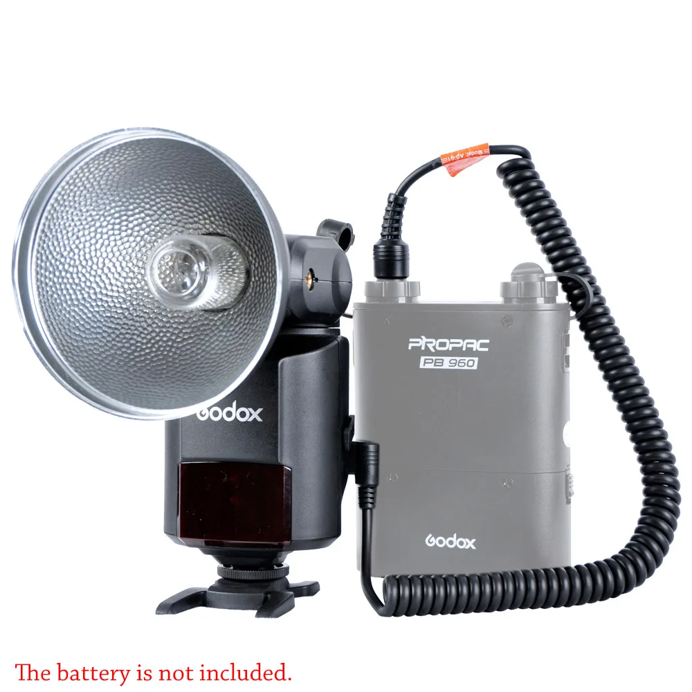 

Godox WITSTRO AD360 Powerful and Portable Barebulb Flash,Speedlite For Canon,Nikon,Sony Cameras,360W/S GN80 Hotshoe