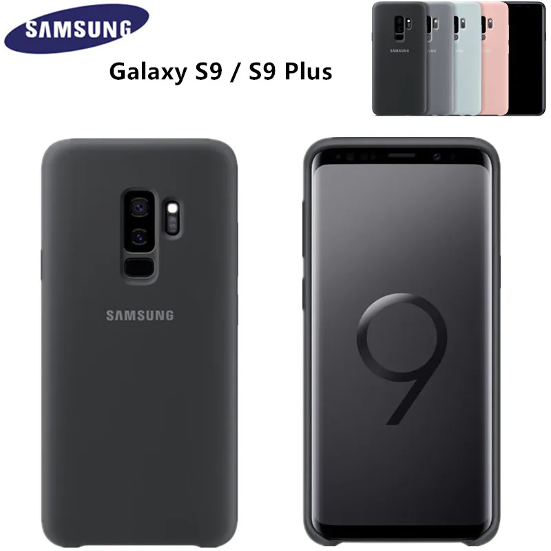 samsung силиконовый чехол для samsung Galaxy S9/S9 Plus-6 цветов защита от износа EF-PG965 EF-PG960
