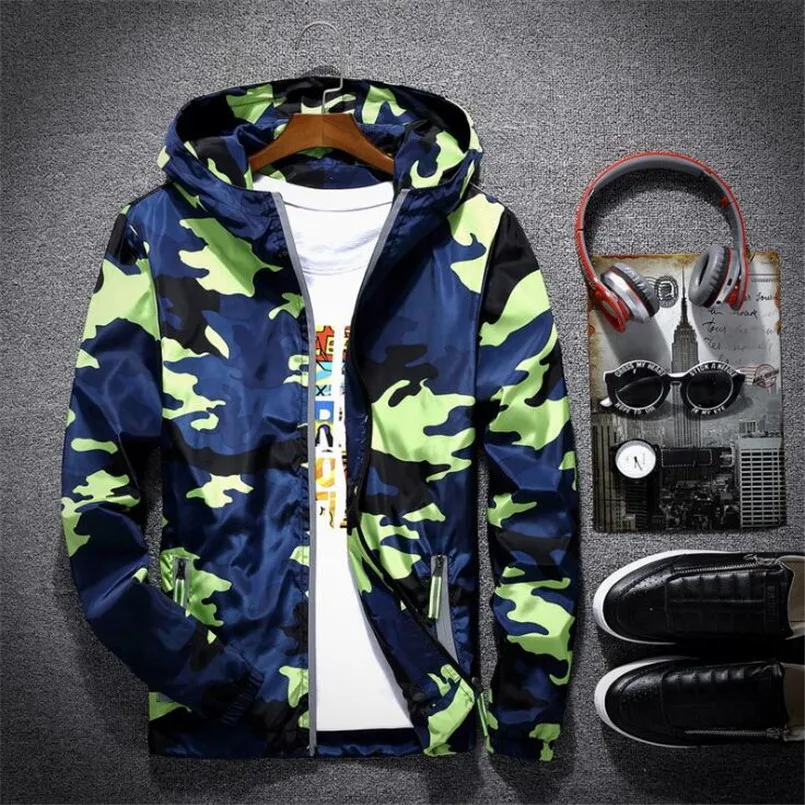 Лидер продаж Новое поступление Для мужчин Модная камуфляжная куртка сезон: