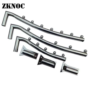 Вешалка для одежды с крючком, настенное крепление, поворотный рычаг, кронштейн из нержавеющей стали для одежды, сушилка, вешалка, 6 колышков, держатель для одежды