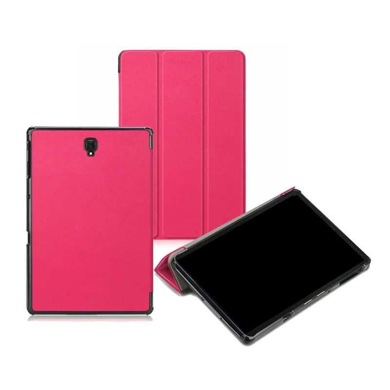 For Samsung T590 T595 T597 Flip Cover Slim Stand PU Case Galaxy Tab A SM-T590 100PCS/Lot | Компьютеры и офис