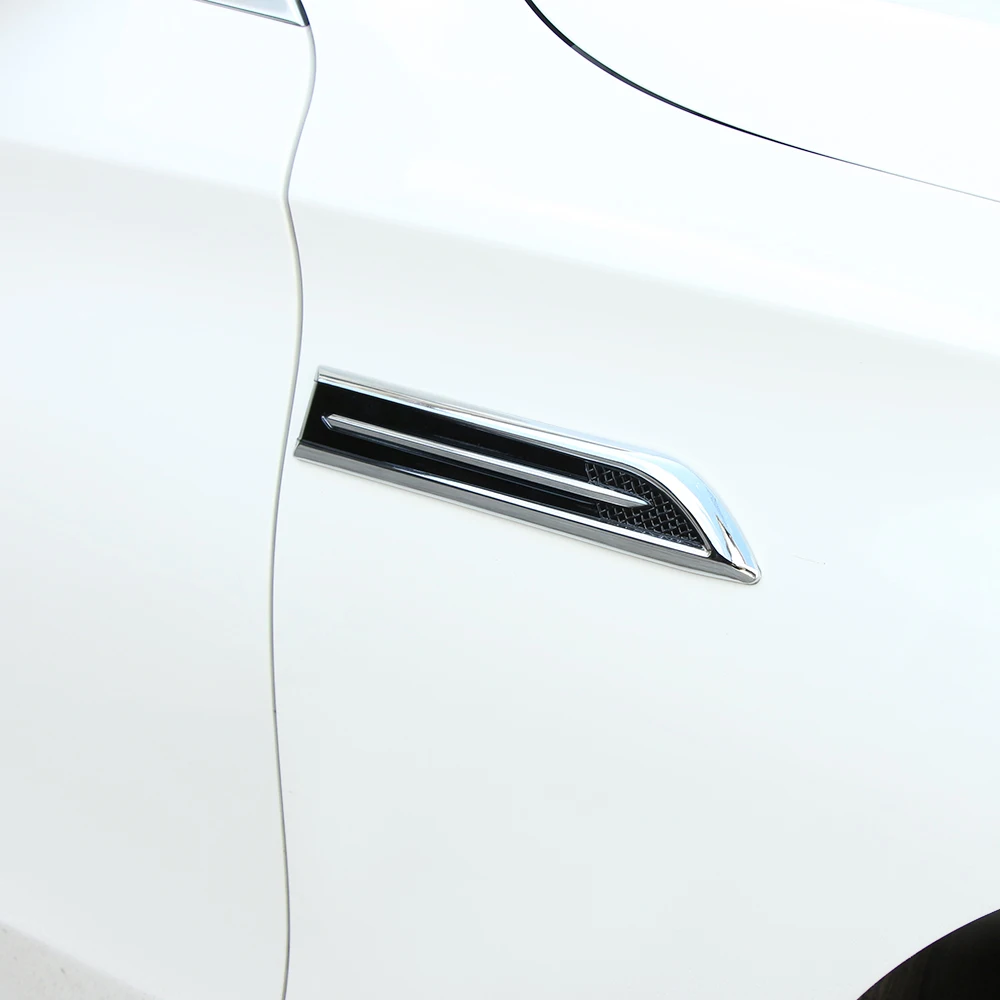 Автомобильный Стайлинг боковые огни декоративная отделка наклейка для Nissan Qashqai