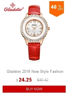 Gladster роскошные японские MIYOTA GM10 Кварцевые женские наручные часы сапфировое стекло нержавеющая сталь женские часы простые повседневные женские часы