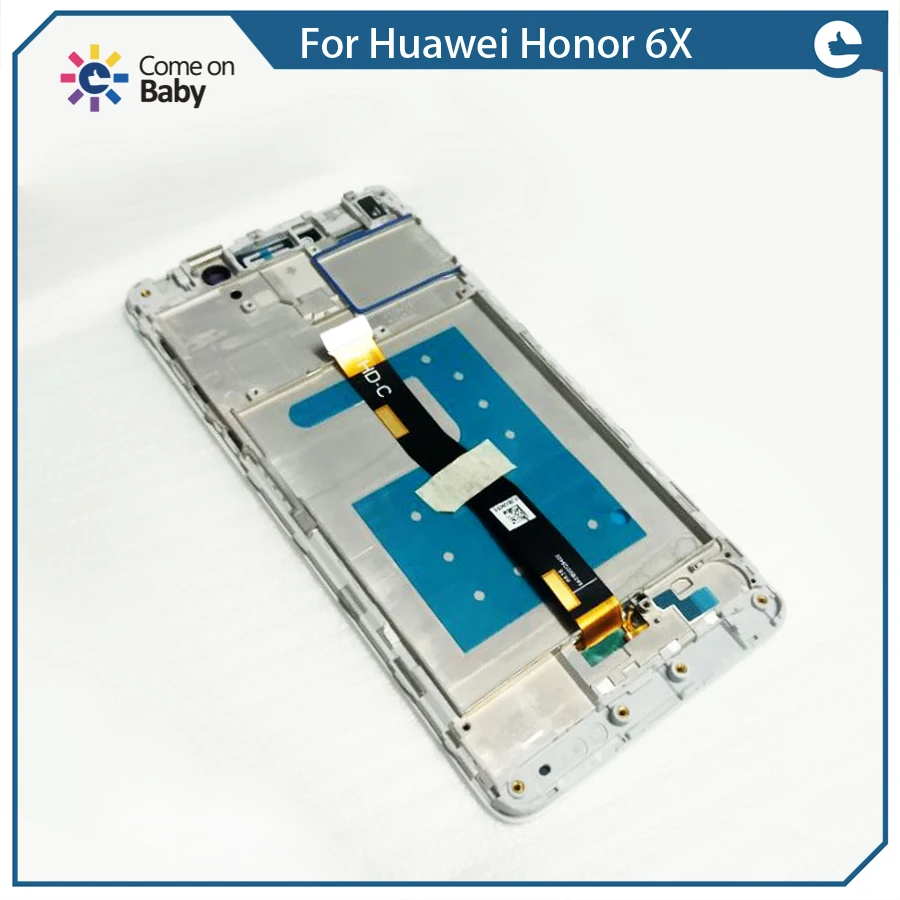 Для Huawei Honor 6X Φ ЖК-дисплей + сенсорный экран 100% новый дигитайзер в сборе Замена с