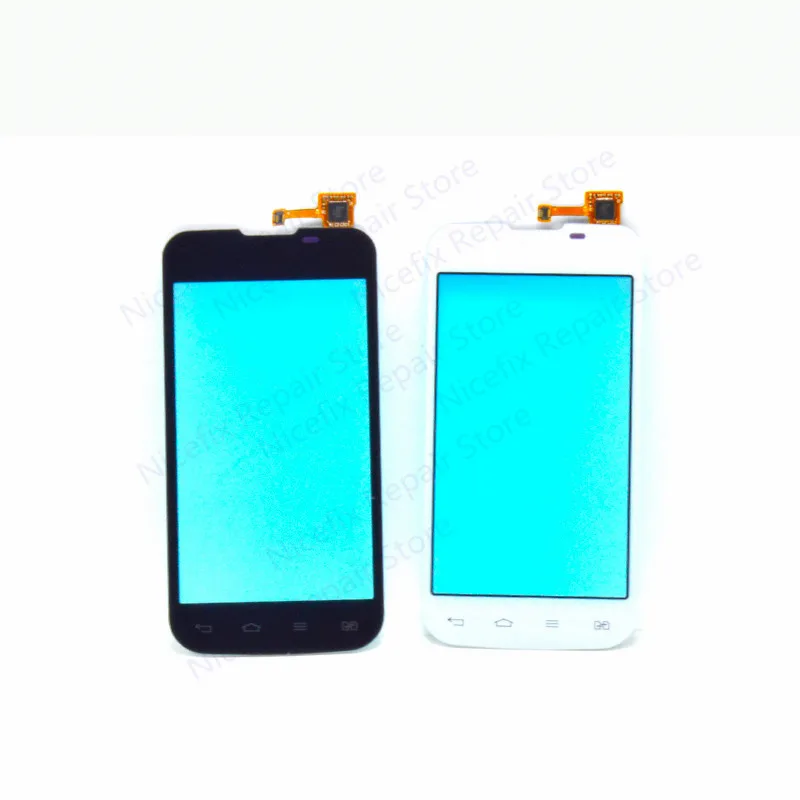 5Pcs/lot GOOD Working Black White Replacement Glass Panel Lens Touch Screen Digitizer For LG E455 Optimus L5 II Free shipping | Мобильные