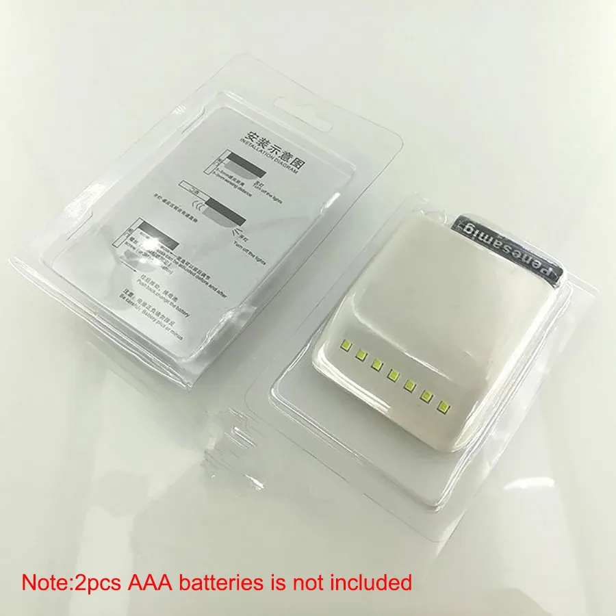 DALCAN PIR датчик движения ночная лампа на батарейках Интеллектуальный светодиодный