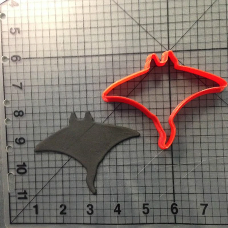 Серия Manta Ray резак для печенья на заказ 3D Печатный помадки инструменты украшения