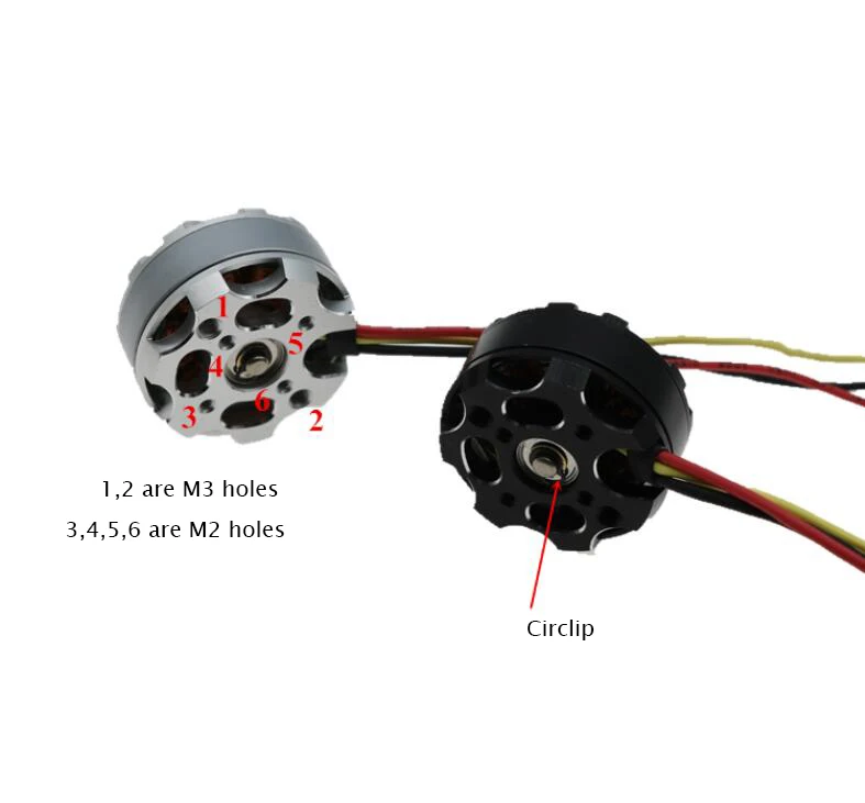 2 пары MT2204 2300KV CW/CCW бесщеточный двигатель для радиоуправляемый самолет