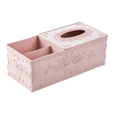 Европейский стиль резная коробка для салфеток журнальный столик для гостиной поднос Домашний Настольный Диспенсер Салфеток многоцелевой ящик для хранения салфеток