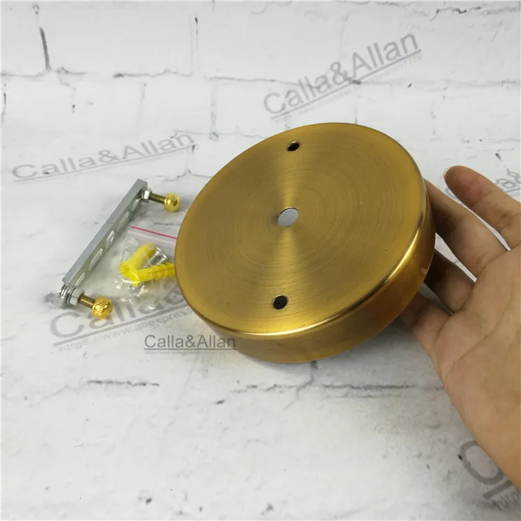 Заказ образца античная латунная отделка железная Потолочная пластина подвесной