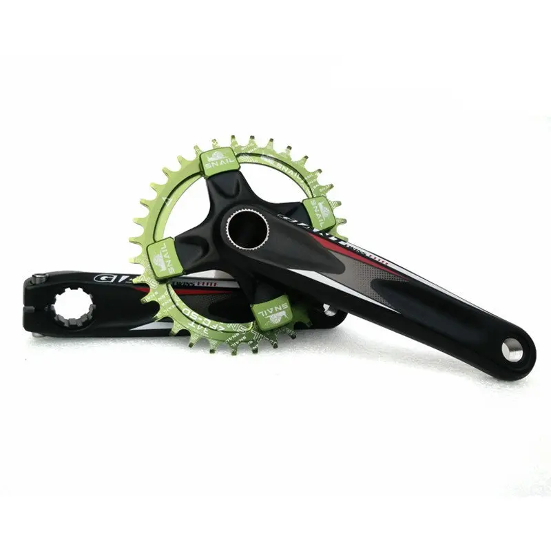 Улитки Mtb велосипед шатуны гайки Алюминий 7075 CNC велосипед кривошипно цепное кольцо болты велосипедные аксессуары 4 шт./лот