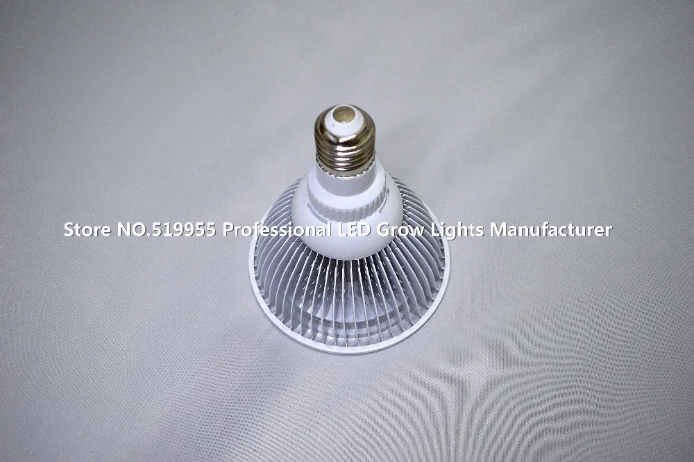 36W PAR38 LED grow light E27 лампа AC85 265V 12 шт. 3 Вт светодиоды красный 650 660nm синий 450 460nm для всех