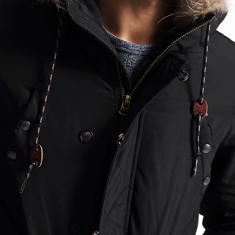 SIMWOOD бренд 2018 Новый Зимние куртки погон мужчин знак шаблон парки модная уличная