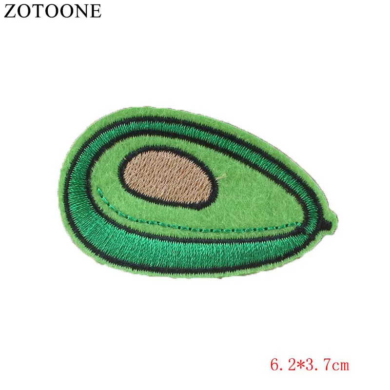 ZOTOONE фрукты овощи молоко вышивка утюгом патчи для одежды детская одежда