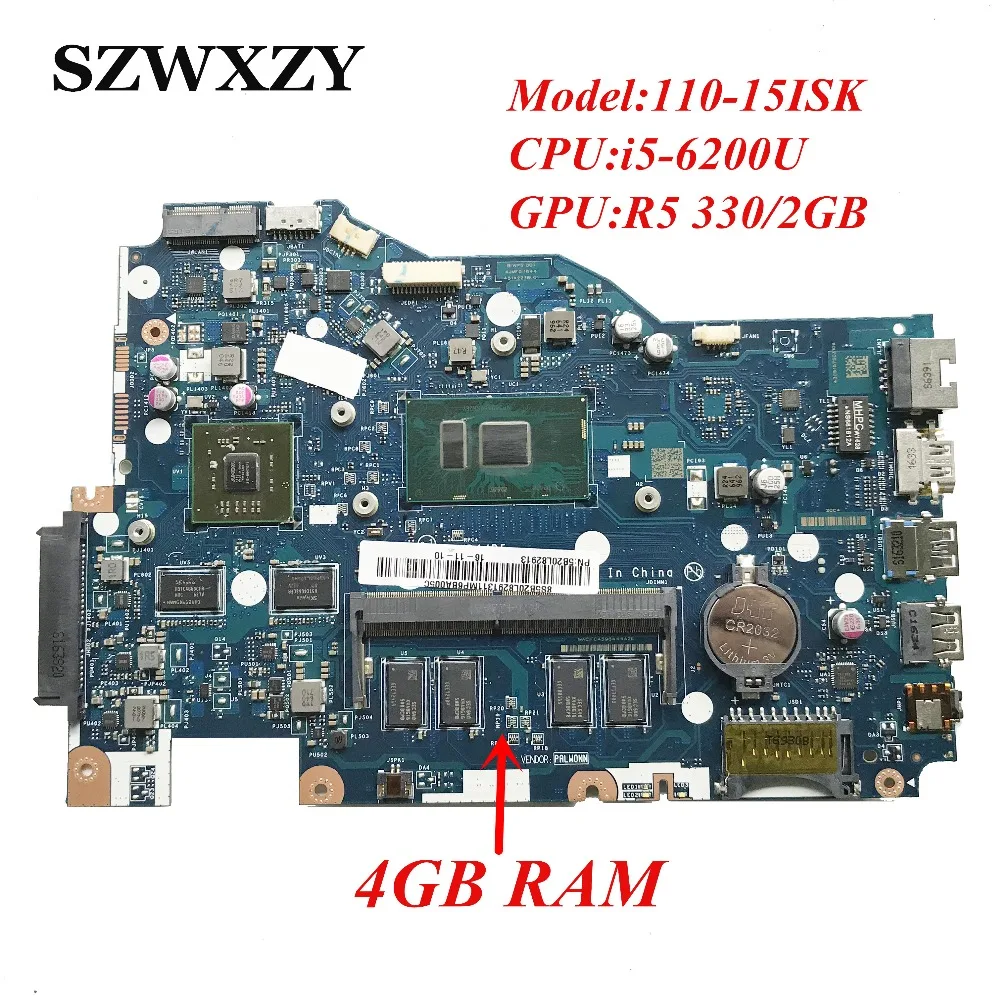 Оригинальная материнская плата для ноутбука Lenovo 110 15ISK 5B20L82913 процессор R5 330 2 Гб GPU 4