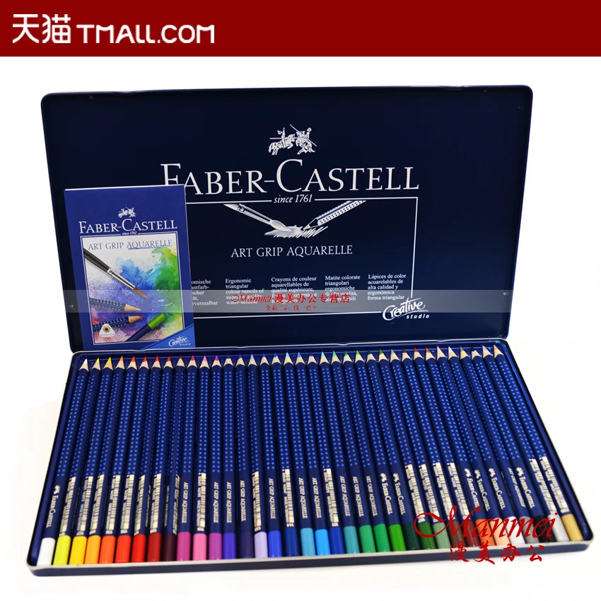 Водорастворимые цветные карандаши Faber catell 12 шт. 24 36 шт.|pencil tattoo|pencil sharpener for colored