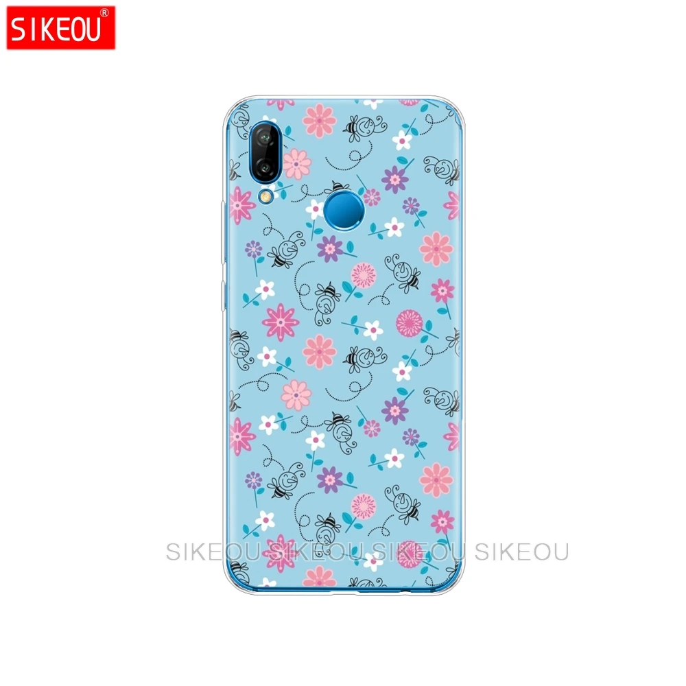 Силиконовый чехол для huawei Nova 3 3i 3e coqa телефона i e funda мягкий ТПУ полностью 360