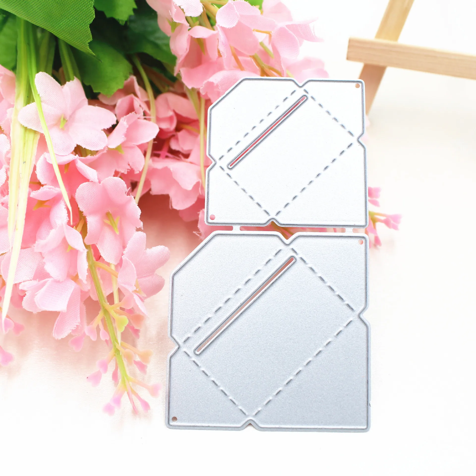 2 шт./компл. металлические высекальные штампы в форме конверта для рукоделия