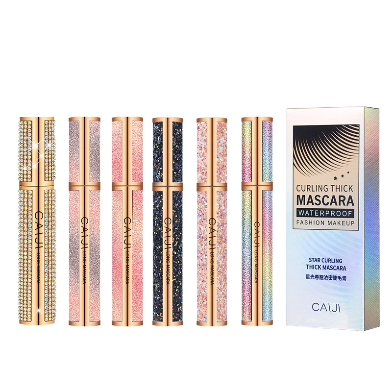 Быстросохнущая тушь для завивки ресниц черная Удлиняющая Тушь наращивания