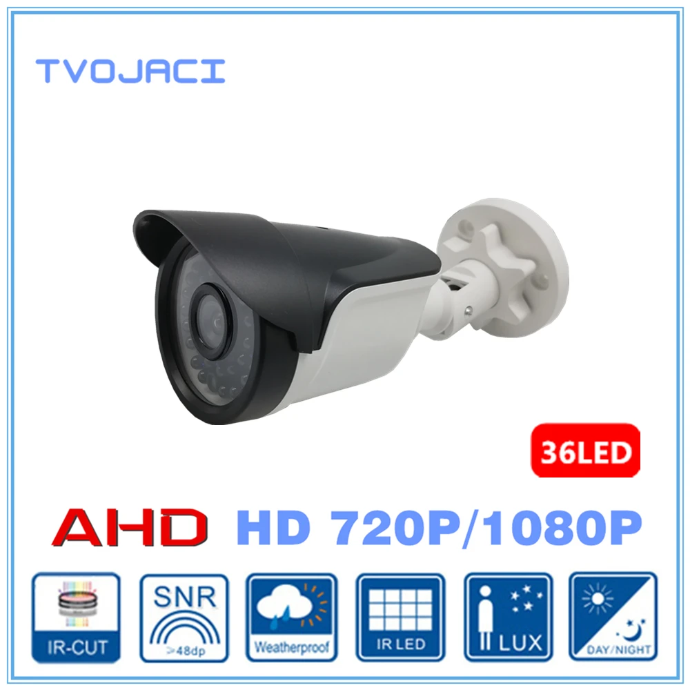 

Surveillance Camera AHD Analog High Definition 1/4'' CMOS 1.0MP 720P 2.0MP 1080P AHD CCTV Camera IR Cut Fiter Security Outdoor