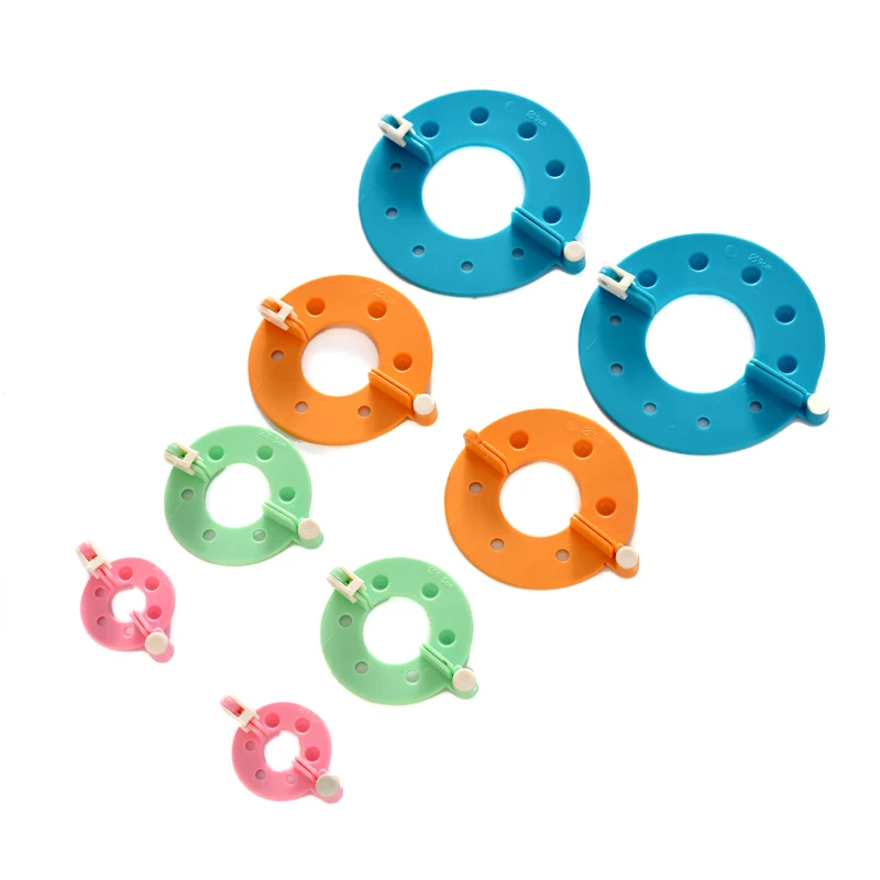 Хит продаж 8 шт. Набор для изготовления помпонов Вязаные изделия разные размеры