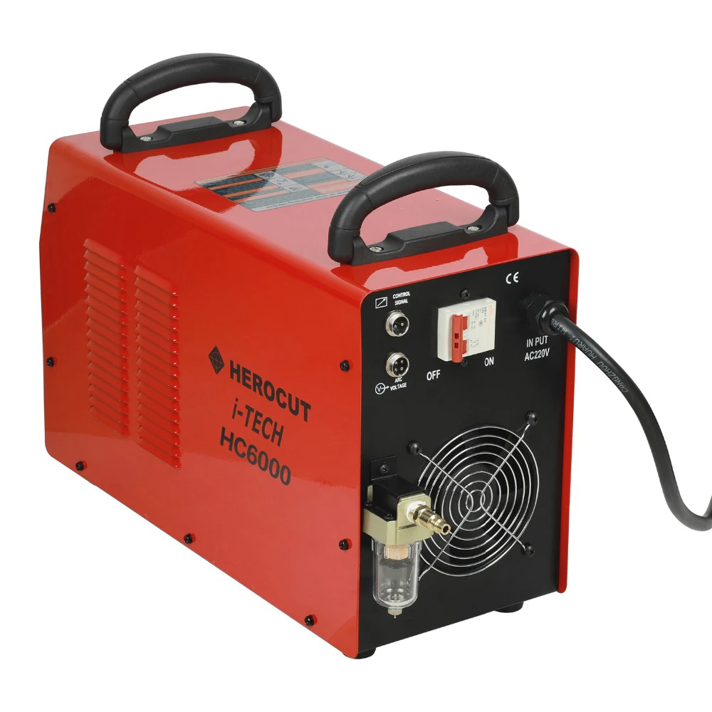 ЧПУ Non HF Pilot Arc HC6000 CUT60NP 60A 220V IGBT плазменный резак цифровой контроль машина для