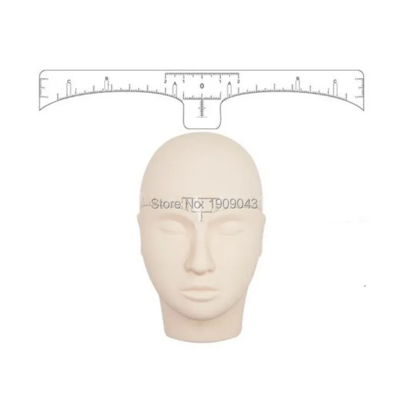 100 шт. Новое поступление Одноразовые трафареты для бровей шейпер линейка