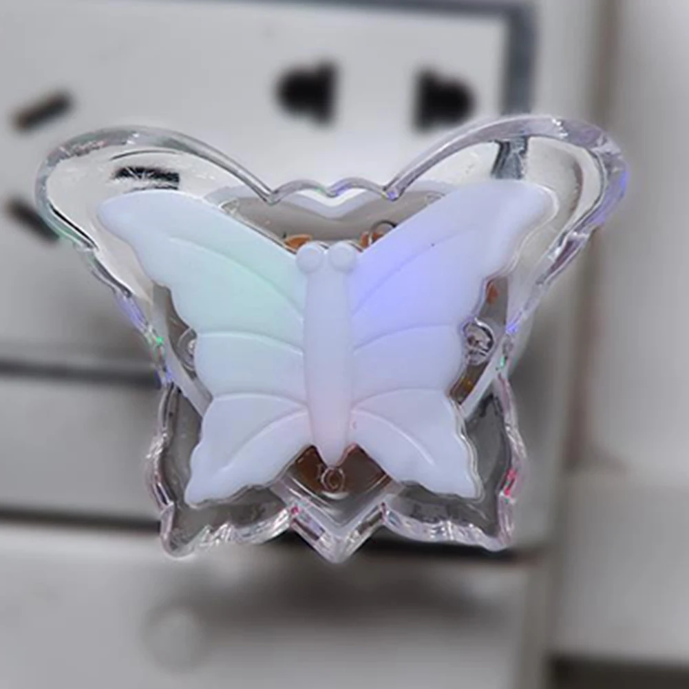 Бабочка ночник энергосберегающий прекрасный цвет RGB Романтический настенный