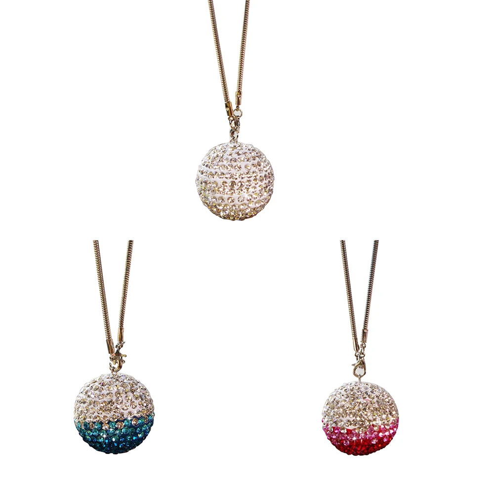 Зеркало заднего вида очаровательные подвесные украшения Кристальный Блестящий