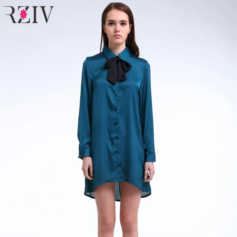 

RZIV spring chiffon women tops casual women blouses lacing women shirts slim chiffon blouse long sleeve womens clothing