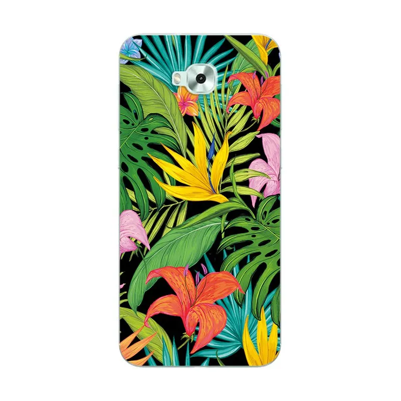 W28 Для ASUS Zenfone 4 Selfie ZD553KL 5," чехол для телефона с сердечком, защитный чехол на заднюю панель Для Zenfone 4 Selfie ZD 553KL, облегающий чехол - Цвет: W28