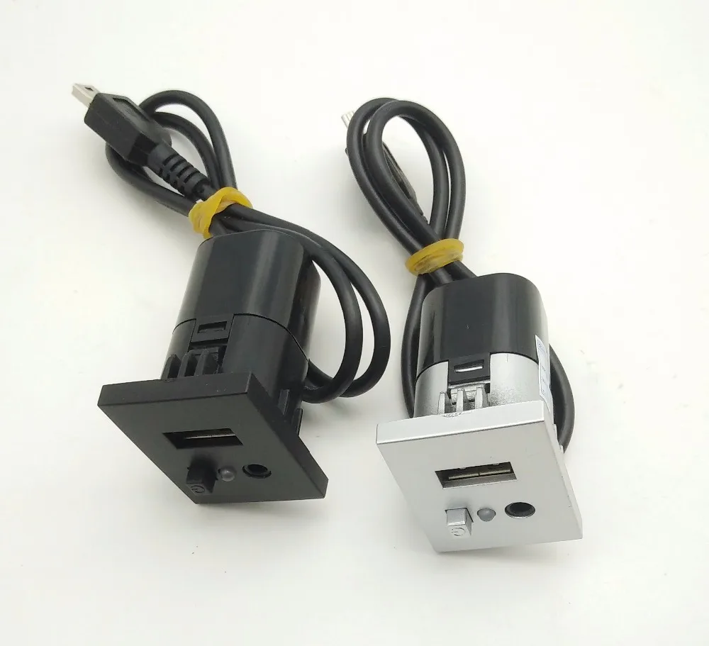 Автомобильные аксессуары SKTOO кнопка Aux Usb интерфейса с мини USB-кабелем для Ford Focus Cd