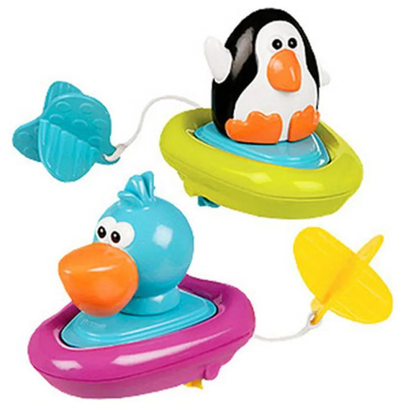 Забавные игрушки для детского подарка лодка купания животных детей Детский