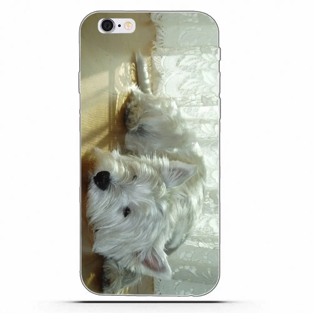 Мягкие ТПУ чехлы для телефонов Wexoeq West Highland Terrier Dog щенок LG G2 G3 mini spirit G4 G5 G6 K4 K7 K8 K10 2017