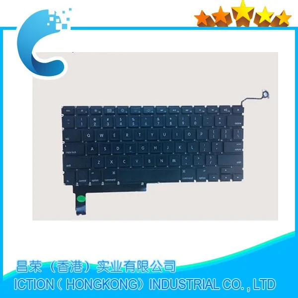10 шт./лот A1286 клавиатура для APPLE Macbook Pro Unibody 15 &quotA1286 Клавиатура США 2009 2010 2011 лет|a1286